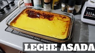 Cómo hacer LECHE ASADA Casera 🥛 ◼️ Postre FÁCIL 🍮  William Priets [upl. by Ahsed490]