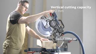 Bosch GCM 12 SDE Slide Mitre Saw  EXCLUSIVE DEMO [upl. by Alekim453]