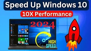 How to Speed Up 🚀 Windows 1011 and Fix Lagging and Slow issues 6 Settings [upl. by Standush533]