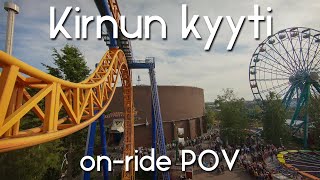 Kirnun kyyti  onride POV  Linnanmäki 4K [upl. by Atinaj]