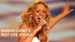 Mariah Careys Best Live Vocals Pt 1 [upl. by Auoy]