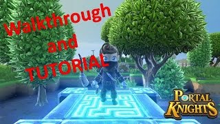 Portal Knights WALKTHROUGH and TUTORIAL [upl. by Meridel]