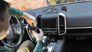 Porsche Cayenne 958  Panamera  Removing Vents and Trim [upl. by Meakem]