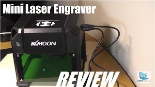 REVIEW KKmoon DIY Compact Laser Engraving Machine [upl. by Ainaj]