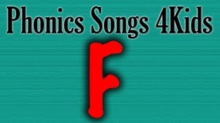 Letter F Song phonics songs for kids [upl. by Lyris]