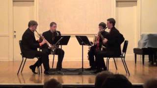 Guy Lacour Quatuor I Elegie  Knoblock Project  Live in recital  March 13 2014 [upl. by Eylrahc]