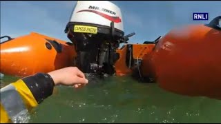 Portsmouth RNLI volunteers practice capsize [upl. by Swain549]