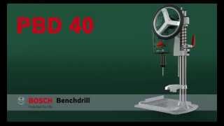 Benefits of The Bosch PBD 40 Bench Drill [upl. by Htebharas]