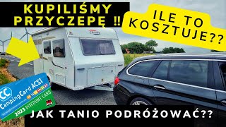 Nasza nowa przyczepa🏠Ile to kosztujeJak tanio kempingować🏖🌏🏠👨‍👩‍👧‍👧 [upl. by Ydnes440]