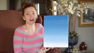 How to Paint an Ombre Canvas [upl. by Randall]