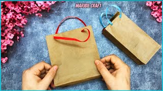 DIY Paper Gift Bag for Valentines Day amp Birthdays  Easy Craft Tutorial [upl. by Tremml]