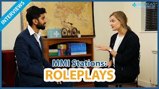 Medical School Interview MMI  The ROLEPLAY Station [upl. by Frederico]