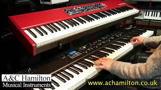 Yamaha CP88 Vs Nord Piano4  Quick Sound Comparison [upl. by Henig]