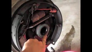 How to Change REAR AXLE SEAL Differential 1998 DODGE RAM Replacement repair oil fluid [upl. by Yarahs70]