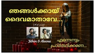 Njangalkkai Daivamathave  Luthiniya with Lyrics  Litany with Lyrics [upl. by Sirac]