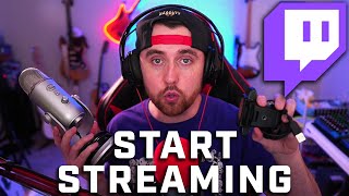 How to Start Streaming On Twitch 10 THINGS YOU NEED TO KNOW [upl. by Gow]