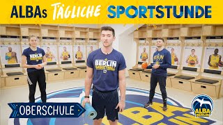 Oberschule 2  Power Workout  ALBAs tägliche Sportstunde [upl. by Noonan307]