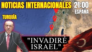 NOTICIAS INTERNACIONALES ISRAEL  TURQUÍA LANZA EL MENSAJE FINAL  VENEZUELA JREntreComillas [upl. by Shreve]