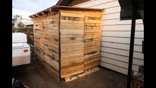 DIY Wood Shed Plans  How To Build A Wood Shed  Wood Shed Ideas [upl. by Mauricio]