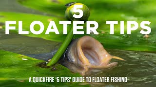 5 Top Tips When Floater Fishing For Carp [upl. by Payson409]