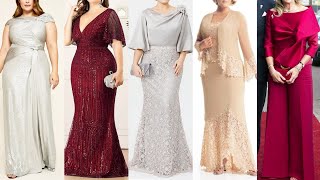 Latest Top Class Plus Size Mother Of The Bride Dresses 2021Mother Of The Groom Dresses Part 2 [upl. by Nosremaj435]