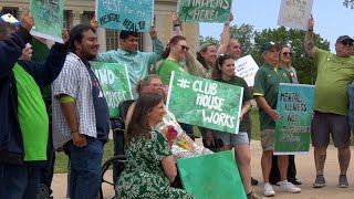 A small piece of a very big puzzle  San Angelo Clubhouse raises awareness for mental health [upl. by Atiekal483]