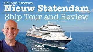 Holland America Nieuw Statendam Ship Tour And Review 6 Things You Need To Know [upl. by Waller]