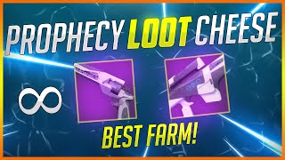 Prophecy Dungeon EASY LOOT Cheese FARM New Trials Weapons  Destiny 2 Season of the Lost [upl. by Llerdnod]