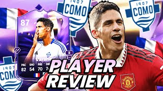 87 END OF AN ERA VARANE SBC PLAYER REVIEW EOAE PREMIUM  FC 25 ULTIMATE TEAM [upl. by Anma]