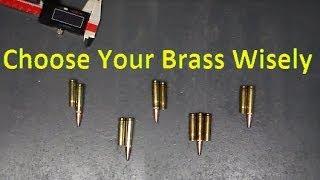 Converting 300 Blackout brass From 223 Choose The Right Brass [upl. by Lezned]