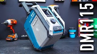 NEW Makita Job Site Radio with Subwoofer DMR115 [upl. by Lamrert79]