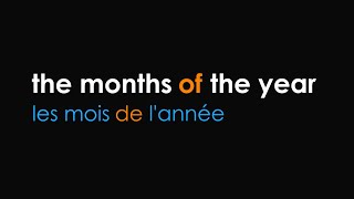 French Months Of The Year  French Beginner Lesson  The Frenchville [upl. by Sarah505]