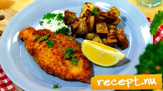 Mitt kök Kycklingschnitzel med citronsås  TV4 [upl. by Acire]