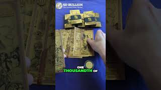 1 Oz Gold Coin Vs 1000 Goldbacks  Which Would You Rather Spend preciousmetals goldcoins [upl. by Zebada]