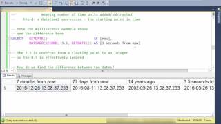 Dates and Times in SQL [upl. by Rapp]