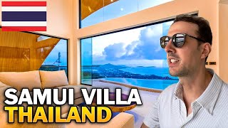 300K Luxury Villa Tour Koh Samui Thailand [upl. by Anhaj]