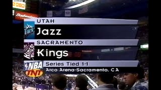 Tim Duncan Battles Karl Malone  Spurs  Jazz April 1999 NBA On TNT [upl. by Emelia]