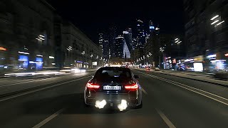 Moscow Night BMW M4  LIMMA Girl [upl. by Nahtanoj]