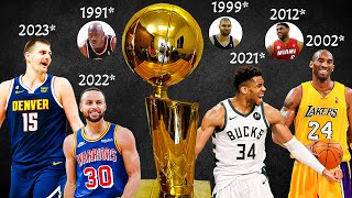 PUTTING AN ASTERISK ONTO EVERY NBA TITLE [upl. by Lokim]