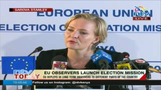 EU deploys 30 longterm election observers to Kenya [upl. by Nodrog386]