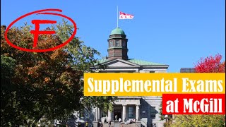 Supplemental exam at McGill University How to prepare for it [upl. by Janerich492]