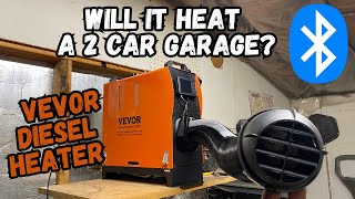 Installing Vevor 8kw Diesel Heater In Garage Will It Heat It [upl. by Alieka993]