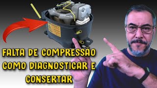 Falta de Compressão em Geladeira Como Diagnosticar e Resolver [upl. by Alimhaj]