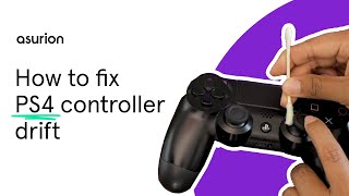 How to fix PS4 controller drift  Asurion [upl. by Mahsih]