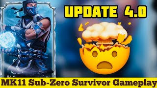 MK11 Subzero MK11 Scorpion amp MK11 Raiden Max Bonus Point  elder Survivor Mode Gameplay  MK Mobile [upl. by Atinaej415]