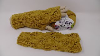 Armstulpen quotCatchquot stricken  CHARITY von Woolly Hugs [upl. by Dnomasor334]