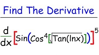 Calculus  Chain Rule  Derivatives [upl. by Ozan]