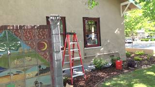 How to Install Window Trim at a Stucco Wall [upl. by Dnalro]