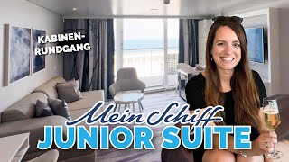 KabinenRundgang Junior Suite auf Mein Schiff [upl. by Mikeb]