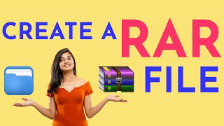 How To Create RAR File  HOW to Create Winrar or Winzip Easy Method [upl. by Mannos990]